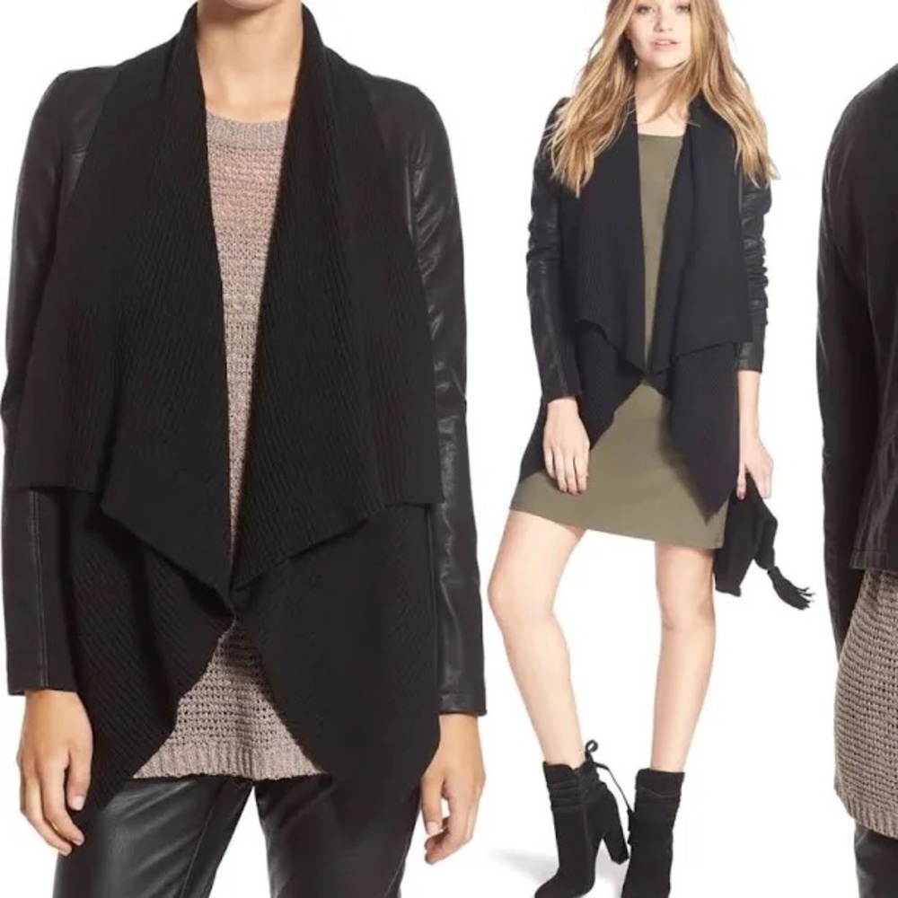 Blank NYC all or nothing faux leather jacket